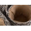 Jagger 4 Piece Wicker Lined Log Basket Set