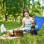 Chaise de plage inclinable