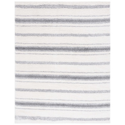 Yahor Border & Stripe Shag 200 Performance Striped Rug