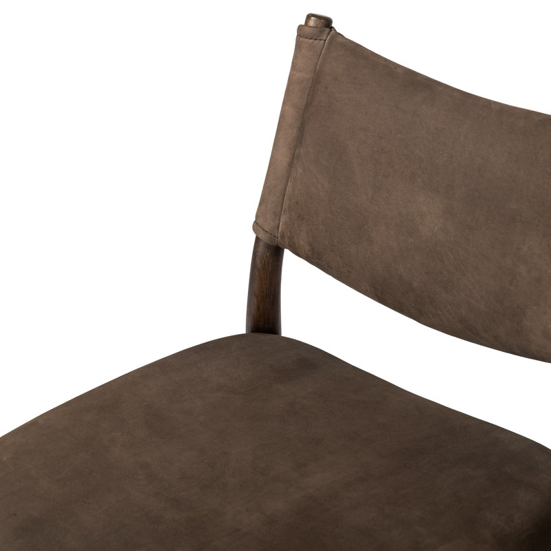 Jayla Upholstered Dining Chair, Burnt Oak, Burnt Oak