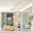 7 Lights Glam Crystal Pendants Chandelier-889084243
