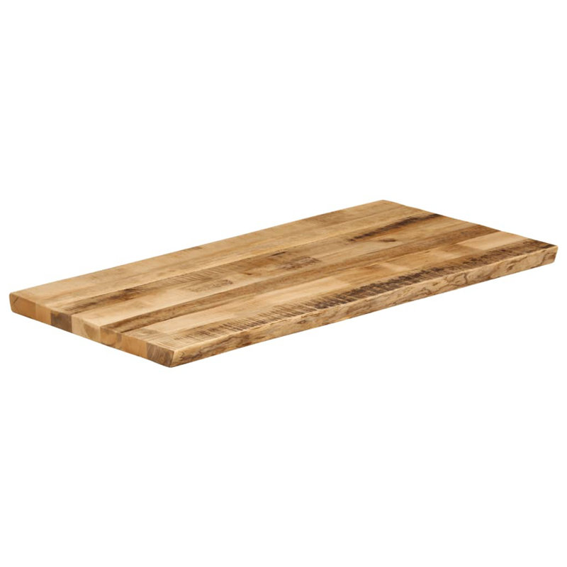 Solid Wood Table Top, 2.5cm H x 110cm W x 60cm D