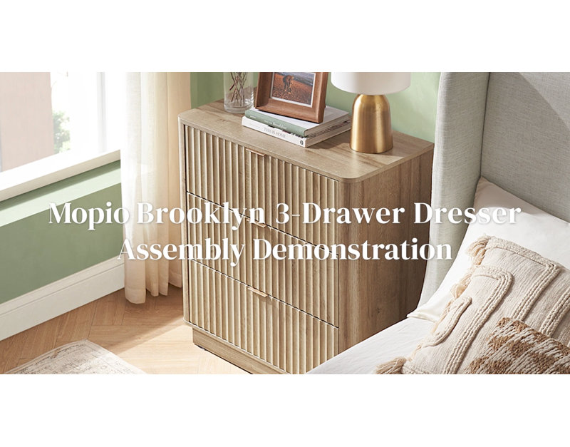 Dorcus 31.5'' W 3-Drawer Dresser | Stylish Storage