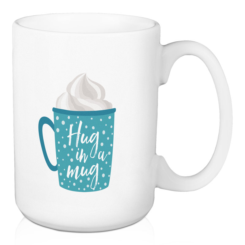 Grande tasse à café dans une tasse cuddle Okehampt