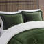Ensemble d'édredon en duvet synthétique double / grand moelleux à Sherpa-119417137-119417138