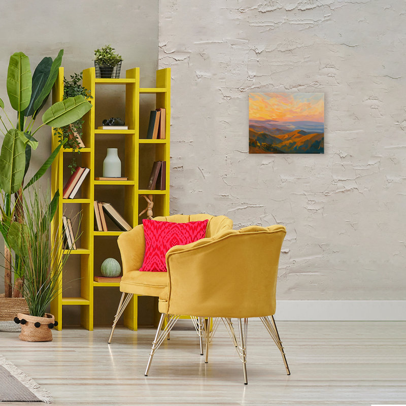 «California Sunset Landscape Canvas», conception par Amelia Noyes, H 16 po x l 20 po