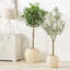 Bobble Fibrestone  Decorative Planter-110455049-110455048