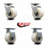 4 Piece Nylon Caster Set