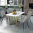 Corrigan Studio® 4 PCS Faux Leather Dining Chairs-1500554350