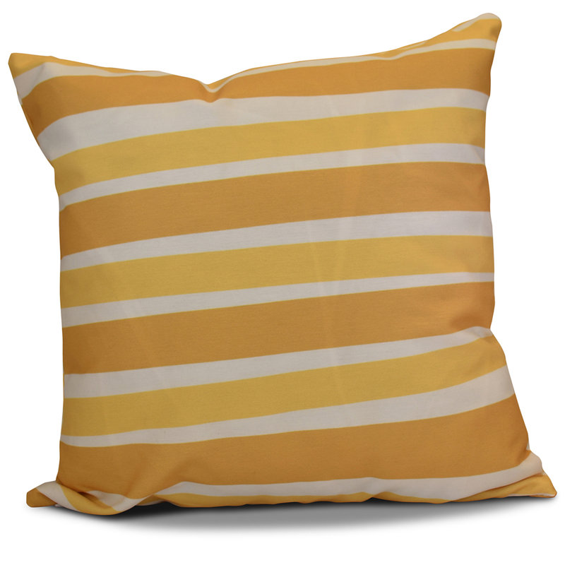 Housse de coussin et insert de coussin décoratif Hanoukka Hanoukka 2016, H 16 po x l 16 po x P 2 po, Or