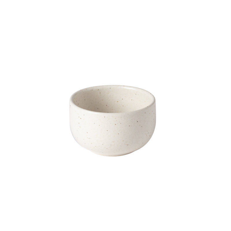 Casafina Pacifica Round Stoneware Ramekin / Soufflé Dish, Vanilla
