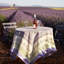 Lavender Handmade Floral Tablecloth-1797687436