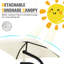 Chaise longue suspendue Venerocia avec support-1381339741