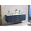 Wall-mounted Double Bathroom Vanity Set-626859698