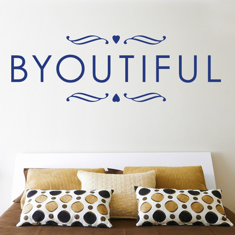 Wall Decal, Dark Blue, Large