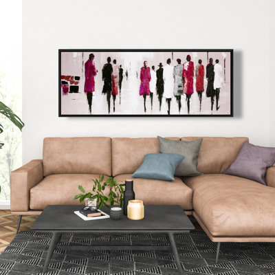 Walk Print On Canvas