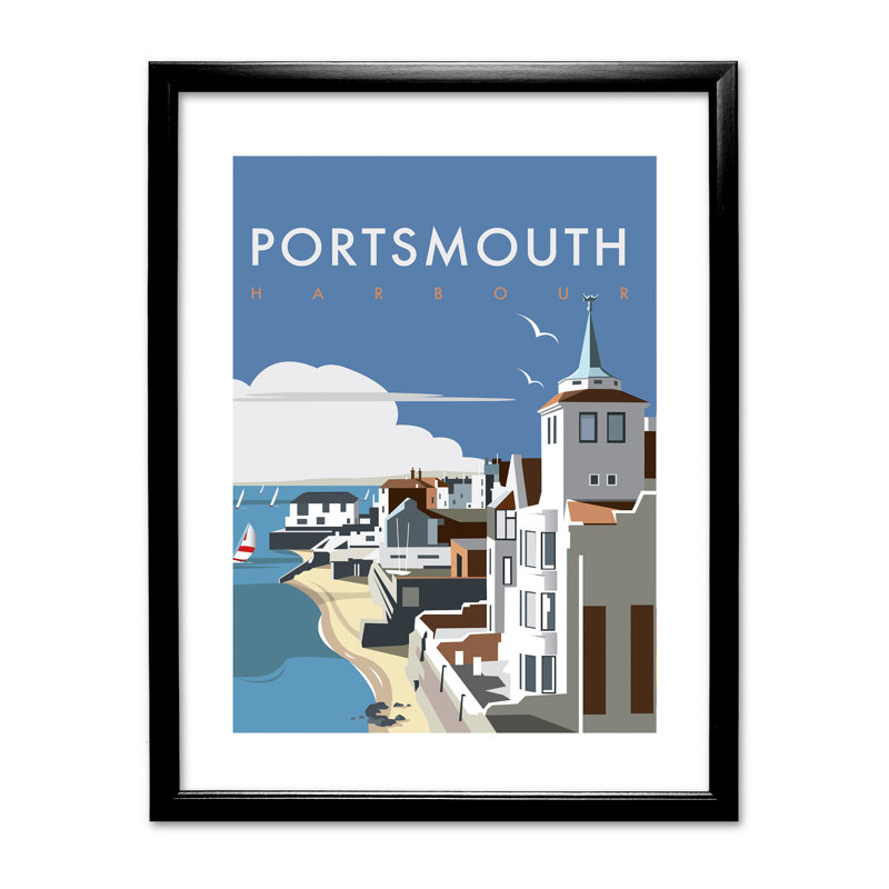Dave Thompson - Single Picture Frame Print, Black