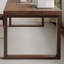 70.87"Light walnut Rectangular Solid Wood desk-1151196954
