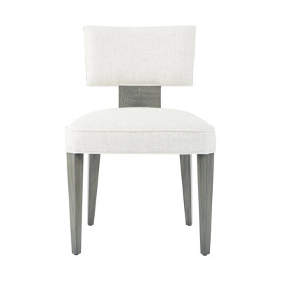 Hudson 19.5'' H Rayon / Viscose Upholstered Maple Side Chair