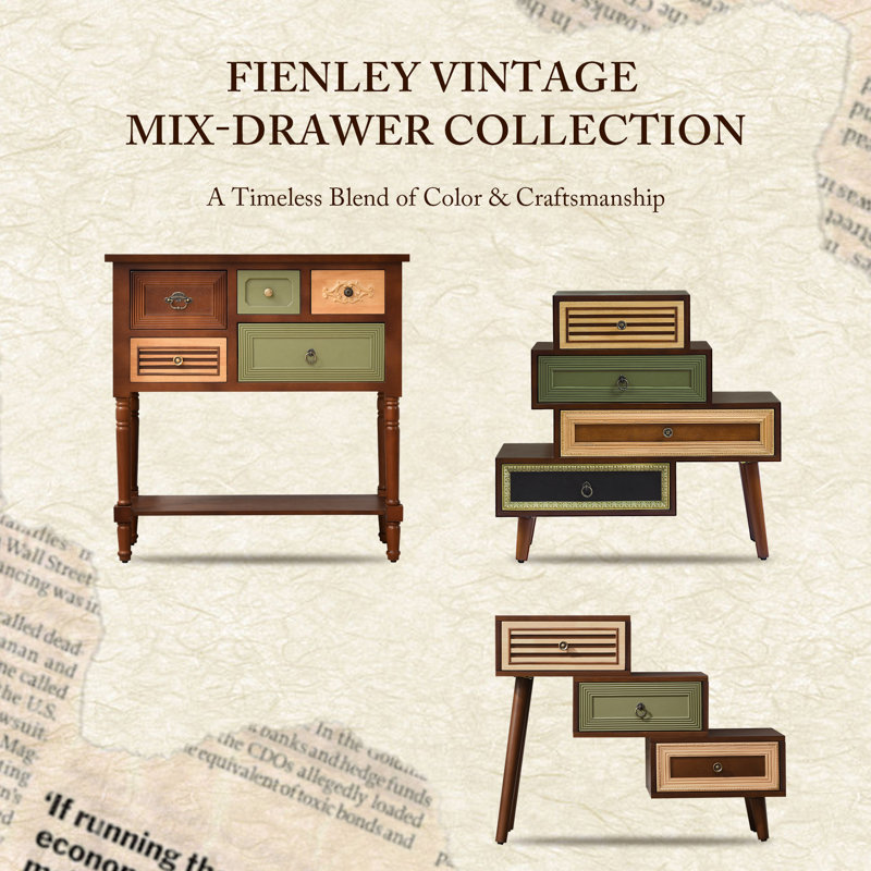 ”Fienley“ Collection Vintage Brown Chest
