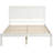 Headboard Included Full Platform Bed, White, No Box Spring Requirement-1184171387-1184171384