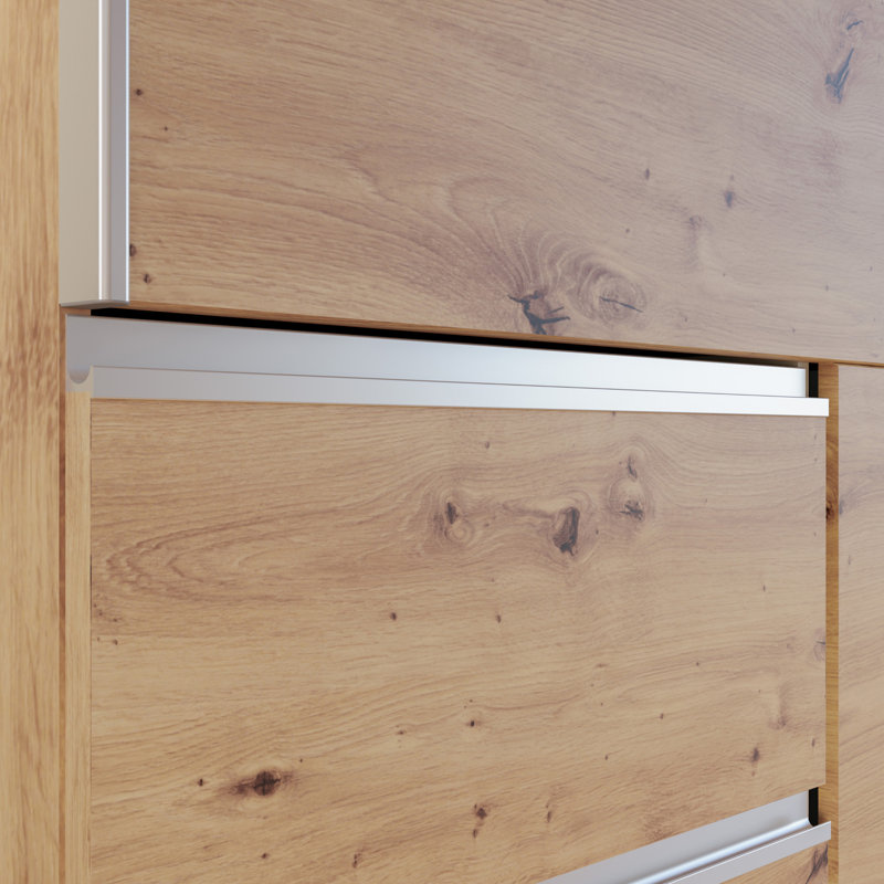 Kavalli 2 Sliding Wardrobe, Artisan Oak