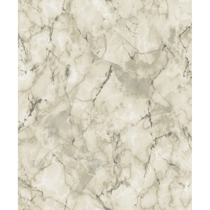 Bonnitta Natural Fx 2 Marble Design Wallpaper Roll, Brown