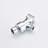 5 Mode High Handheld Shower, Finish, Abs Built Spray Shower Head, ,-127342990