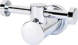 Infinity Single Robe Hook, Polished Chrome
