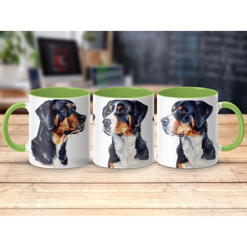 Mug, 4, Light Green