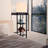 Maxwell 63 in. 3-Shelf USB-Charging LED Floor Lamp with Fabric Square Shade-628019177-628019176
