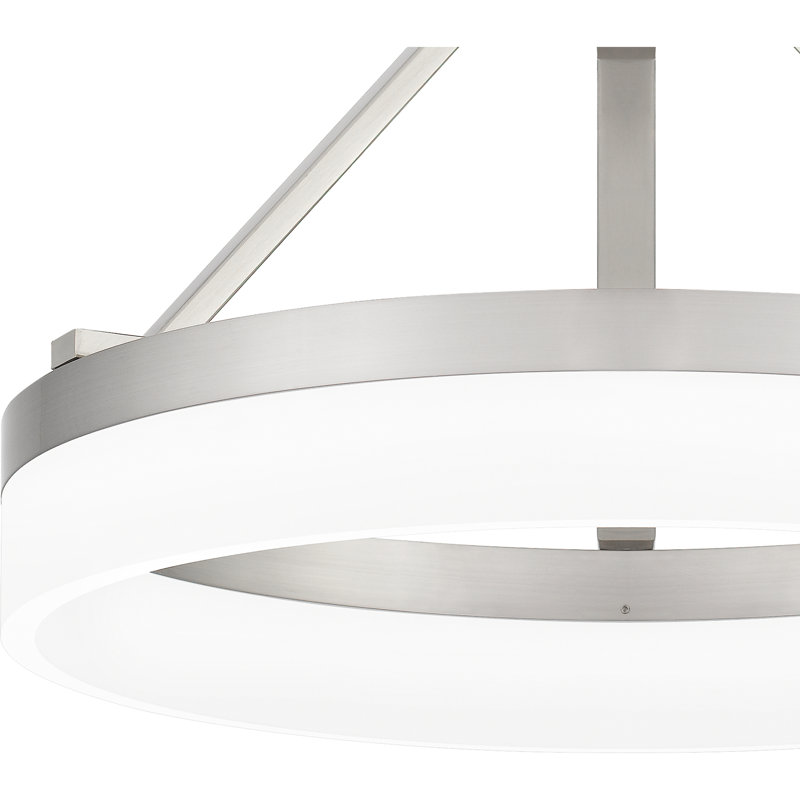 Acrylic LED Semi Flush Mount