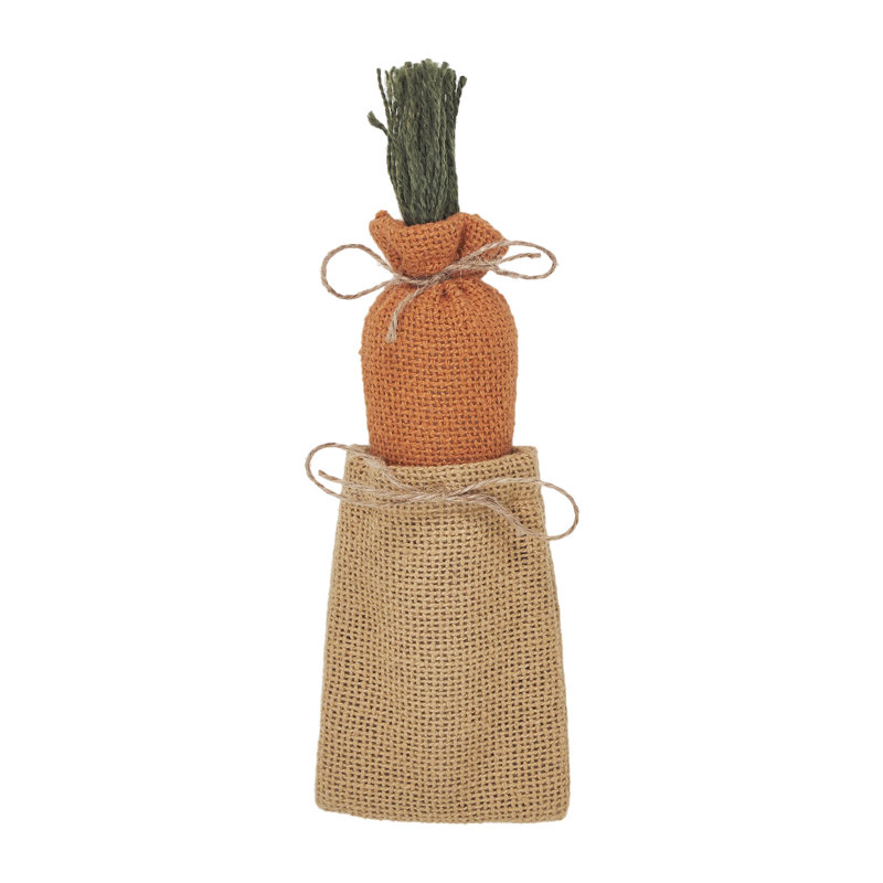 Mini sac printanier en jute avec carotte
