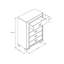 Commode 5 tiroirs Mosquera