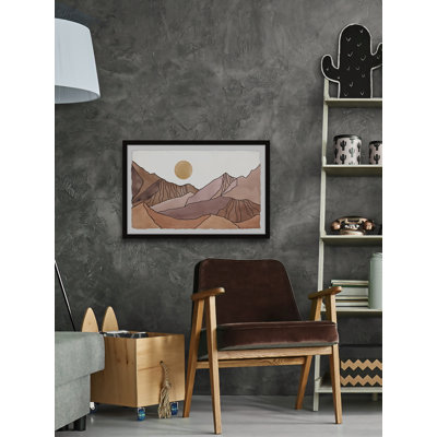 The Rising Sun 1 Piece Single Picture Frame Painting