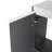 12" Bathroom Side Cabinet,2-Soft Close Doors,Float Mounting Design,12*2(KD-Packing)