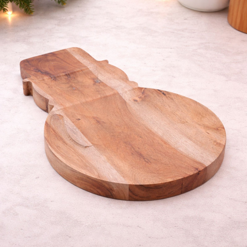 Plateau de service en bois 15 po
