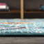 Tapis bleu clair / multicolore Bosswick-1269362320