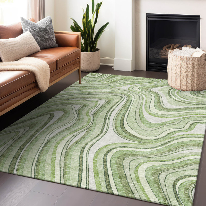 Tapis en aloès Prisco lavable à la machine de qualité supérieure, Rectangulaire 8 pi x 10 pi