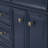 Palace 60" Carrara Quartz Countertop Bath Vanity in Monarch Blue with Faucet