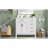 36" White Modern Bathroom Vanity With Ceramic Sink,,Soft-Close Door,And 4 Storage Drawers, Offering A Refined Look With Practical Everyday Functionality.-2137139545