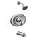 Eva Conversion Tub and Shower Faucet with Metal Lever Handle