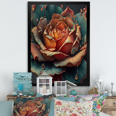 " Modern Blooming Rose II "