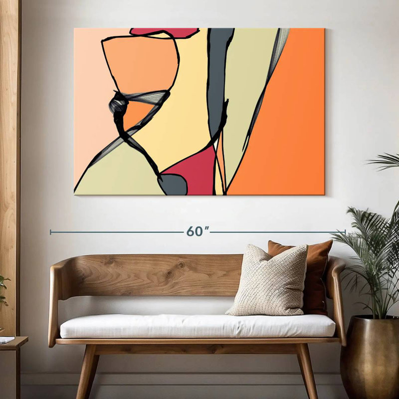 Avery Mid Century Modern Abstract I