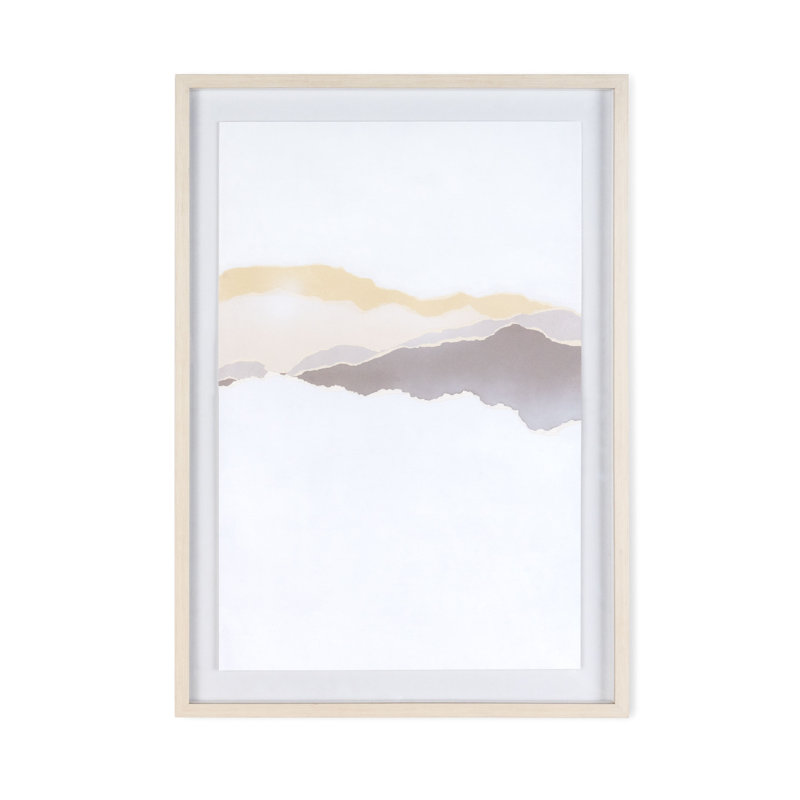 «Veiled Vista I» sur papier