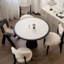 Table de salle à manger blanche-527794665