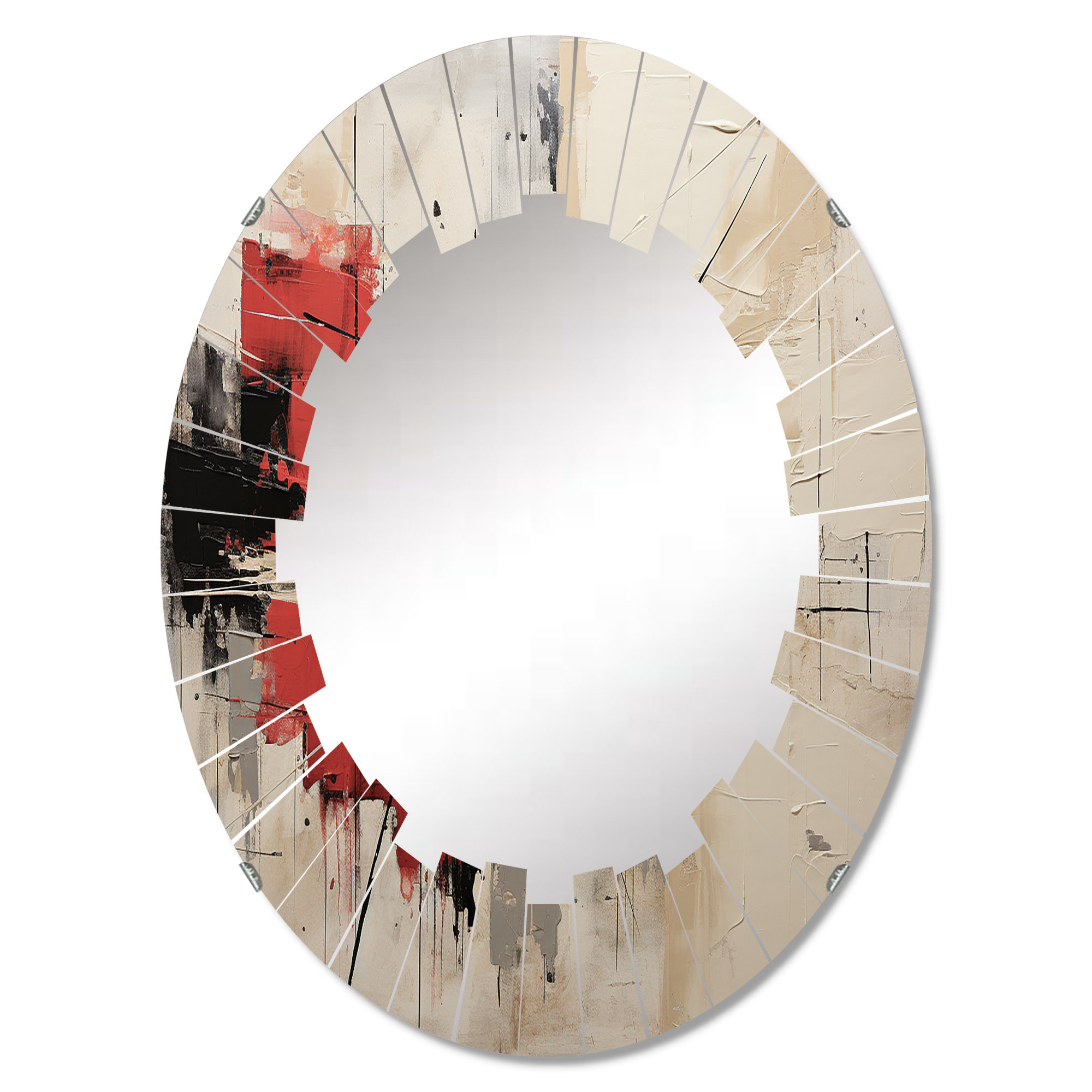 East Urban Home Dremil Oval Wall Mirror | Wayfair