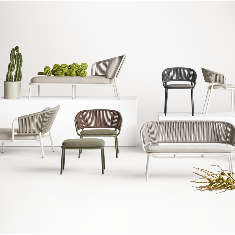 Mate Outdoor Lounge Chair, Toohey Charcoal