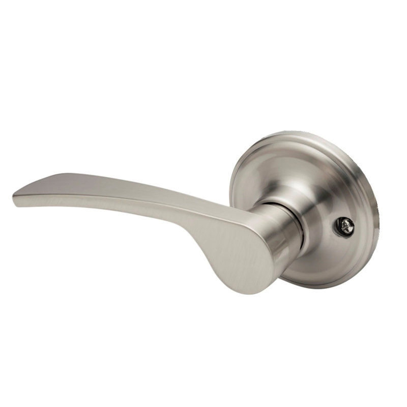 Poignée de porte Residential, Acier inoxydable satiné, Gauche