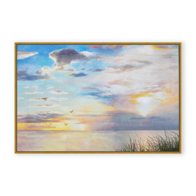 Nature Inspired Crimson Peace by Stefanie Bales - Framed Artwork